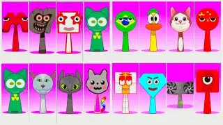 Sprunki OC ALL Phases Full Evolution | Ultimate Incredibox Sprunki Compilation
