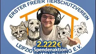Wir SPENDEN 2.222&euro; an TIERHEIME und sind LIVE VOR ORT🐶🙀| Ein WEIHNACHTSGESCHENK f&uuml;r TIERE😍💯