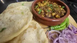 Chole Bhature by Leena's Home Kitchen.
