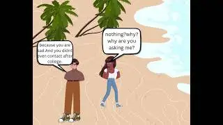 CHAPTER4:-AARUSH MEETING NISHA IN PERSONAL.#animation #comics #animatedvideo #love #loveanimated