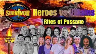 Survivor AU: Герои против Злодеев (Rites of Passage)