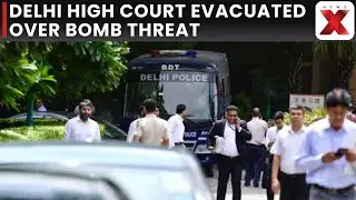 Delhi High Court Temporarily Closed | Delhi High Court Evacuated After Bomb Threat