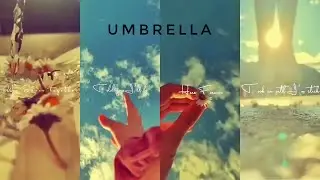 Umbrella English song whatsapp status||aesthetic whatsapp status||vasu creation