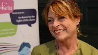 Janet Ellis at the Chiswick Book Festival