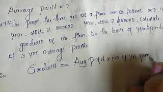 Introduction and valuation of Goodwill