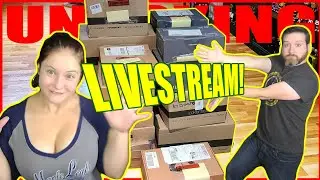 HUGE UNBOXING LIVESTREAM! Threads, My Geek Box, & Z-Box!