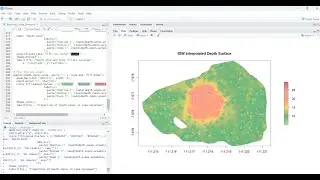 Bathymetry Data Analysis in Lake Sarangan: From Raw Data to Visualization in R -part 2