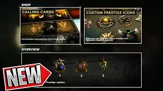 BE CAREFUL WITH THE NEW PRESTIGE SHOP! HOW THE NEW PRESTIGE SHOP WORKS! - Black Ops Cold War