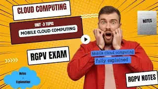 Mobile Cloud computing?  cloud computing  unit 4 || rgpv exam ,rgpv notes