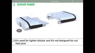 WELL CONTROL EQUIPMENTS (RAM PREVENTERS) الحلقة الثالثة : معدات السيطرة السطحية على البئر