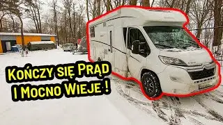 KOŃCZY SIĘ PRĄD i MOCNO WIEJE ! Uciekamy na Kemping Park 45 w Sopocie!