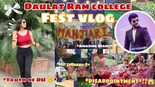Are *Delhi University* fests worth the Hype?🤔|Fest Vlog✨🌷#college #bollywood #youtube