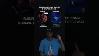 Mockingbird by Eminem Sampled A Nursery Rhyme #shorts #eminem #sample #song