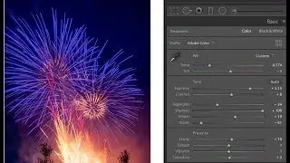 Edit Fireworks Photos in Adobe Lightroom