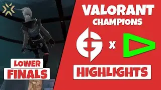 EPIC LOWER FINALS!! Evil Geniuses (EG) vs LOUD - HIGHLIGHTS | VALORANT CHAMPIONS 2023