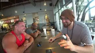 Lacari and Knut hear Tectone's near death experience