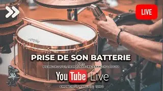 L'enregistrement de la batterie avec Pierre Jacquot, Thomas Antoine et Fran&ccedil;ois Laizeau