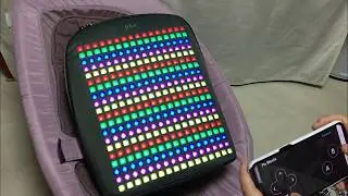 게이즈샵에서 만난 픽스LED백팩(pix backpack)으로 할 수 있는 것들!