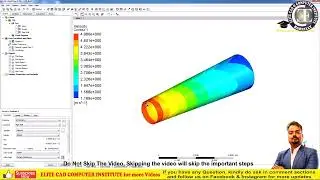 Fluid Flow Analysis Tutorial For Beginners - Flow through Pipe #ansysfluent #ansystutorial