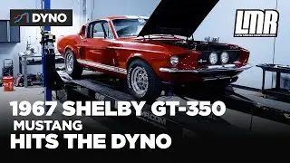 1967 Shelby GT350 Hits The Dyno | How Much Power Will This Classic Mustang Make?