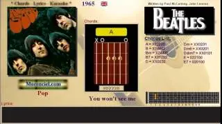 The Beatles - You won't see me #0332