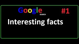 Interesting  tricks in google #1