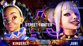 JURI & KIMBERLY GAMEPLAY! - Street Fighter 6: 
