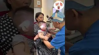 Child Throat Exam by ENT Doctor 🩺👄 #DoctorLife #MedicalVideo