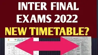 AP INTER EXAMS 2022 LATEST TIME TABLE PDF DOWNLOAD
