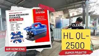 Review langsung Rajanya jet cleaner |murah praktis| jet cleaner HL QL 2500 😎
