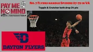 No. 7 Dayton Flyers def Richmond Spiders 87-79 on the road in A10 action