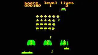 SNK NEO GEO POCKET NEOGEO Spacies SPACE INVADERS Newer Version 2000 Jim Bagley PD HOMEBREW HOME BREW