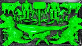 Dinosaurus Jurassic World Dominion: T-rex/ Brachiosaurus/ Skibidi/ Spider-Man/ KingKong/ Godzilla