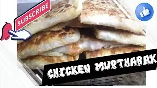 How to make murthabak \\ Easy Arabian snack😋 \\ Chicken stuffed  paratha