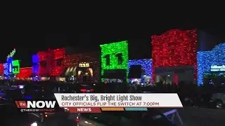 Rochester's Big Bright Light Show to kick off holiday season in downtown Rochester.