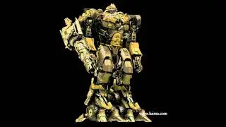 Megatron 3d model W.I.P