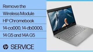 Remove the Wireless Module | HP Chromebook 14-ca000, 14-db0000, 14 G5 and 14A G5 | HP