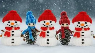 Weihnachten Basteln: 2 Deko-Ideen aus Pfeifenreinigern | DIY Geschenke