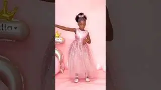 I got the shoes, I got the dress, that makes me a princess, I am 👸✨ #kidsfashion