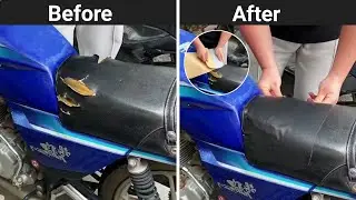STL Black Self-Adhesive Leather Repair Patch || Link in Description