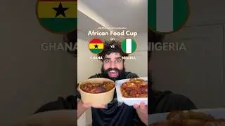 GHANA VS NIGERIA - Quarterfinal - African Food Cup