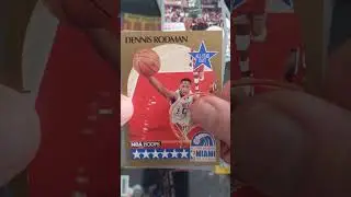 Набор коллекционных карточек NBAHoops 1990 года #баскетбол #asmr #веселье #nba #ностальгия #90-е ...