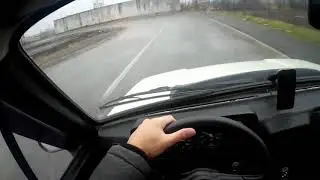 Onboard Skoda 130 LSE  - The daily roadrunner