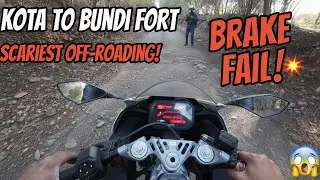 Kota to Bundi Fort: The Scariest Off-Road Ride of My Life 🏍️  #motovlog  #aprilia #supermeteor650 