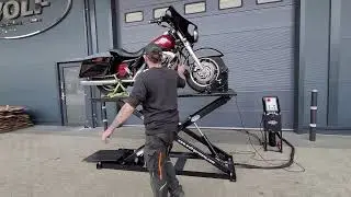 Motorrad Hebebühne 500kg Wolf-Germany Werkstattausrüstung ® GmbH