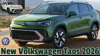 Новый Volkswagen Taos устанавливает эталон практичности для внедорожников благодаря впечатляющему...