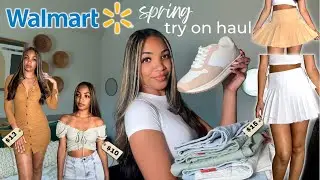 WALMART SPRING TRY ON HAUL *plus giveaway (closed)* | Walmart Clothing Haul 2022 |Affordable Fashion