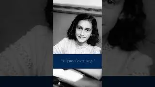 Most powerful Anne Frank quote #quotes #wow #history #inspiration #motivation