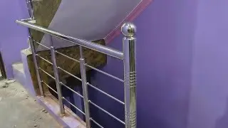 Steel में जीने का रेलिंग new design steel door 