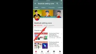How much money does Badshah editing zone channel earn from YouTube ll Video-2018ll Mir'sWork